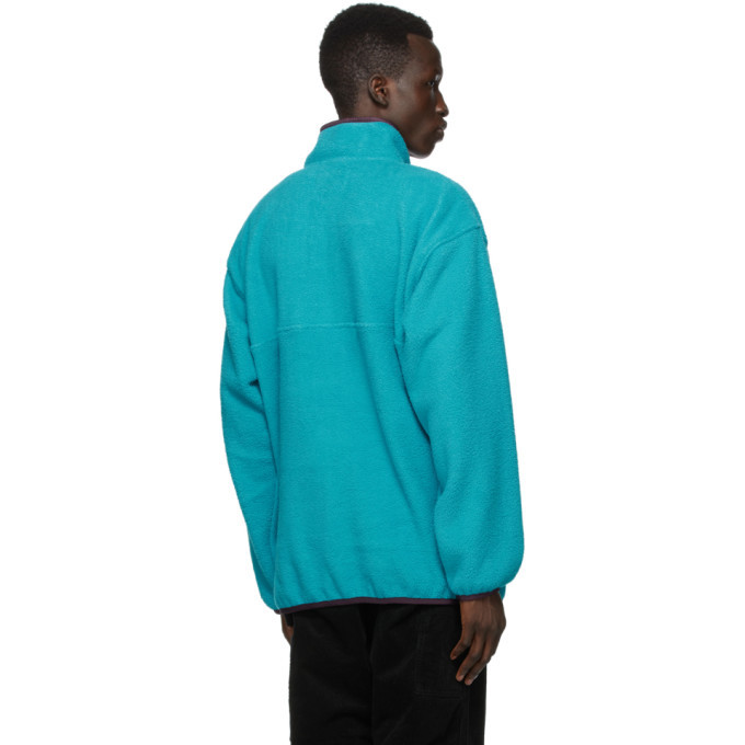 WACKO MARIA Blue Fleece Pullover Jacket Wacko Maria