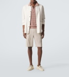 Canali Linen Bermuda shorts