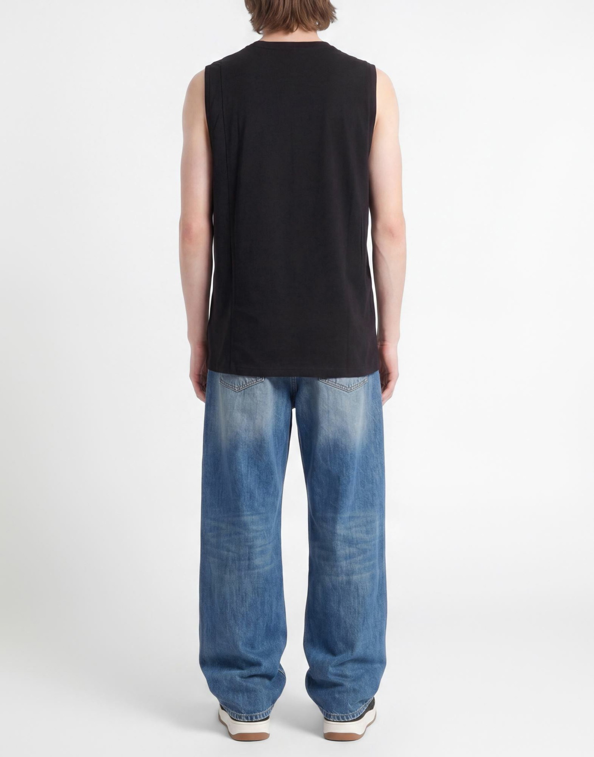 Aries Mens T-shirt in Black