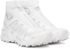 Salomon White Snowcross Sneakers