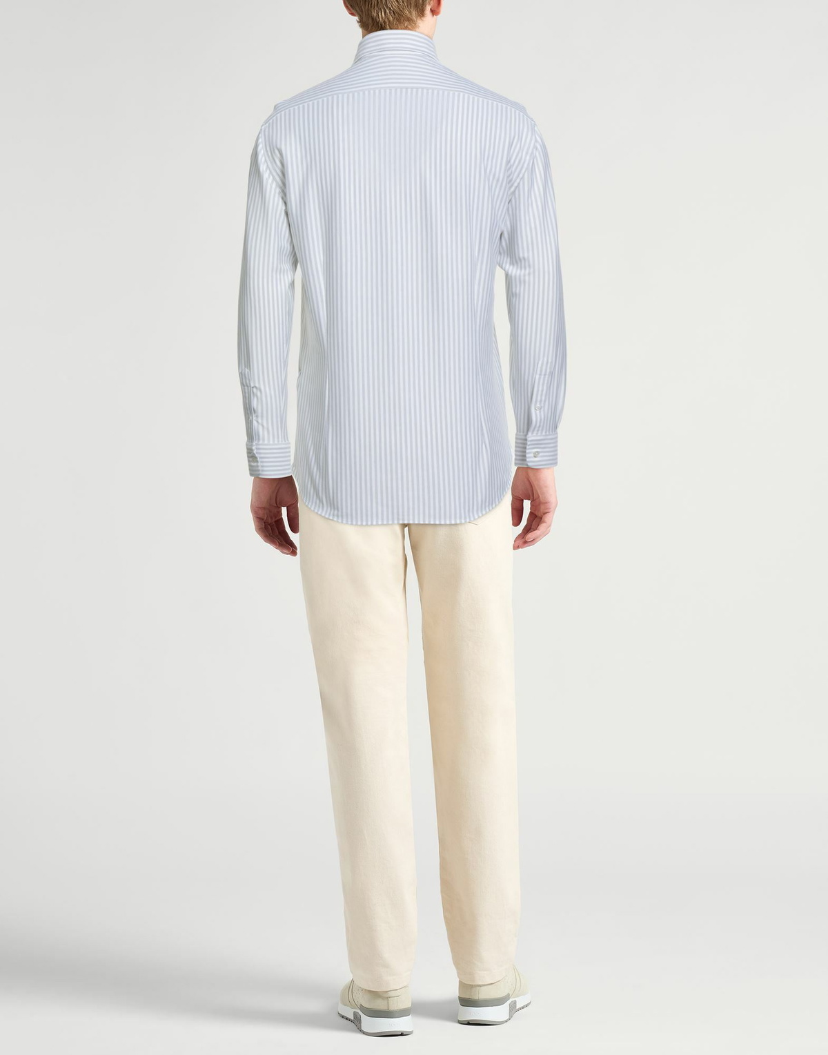 Fedeli Mens Shirt in Grey