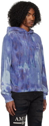 AMIRI Blue & Purple Tie-Dye Hoodie