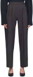 GIA STUDIOS Gray Cocoon Trousers