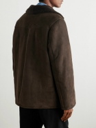 Nili Lotan - Goshen Shearling Coat - Brown