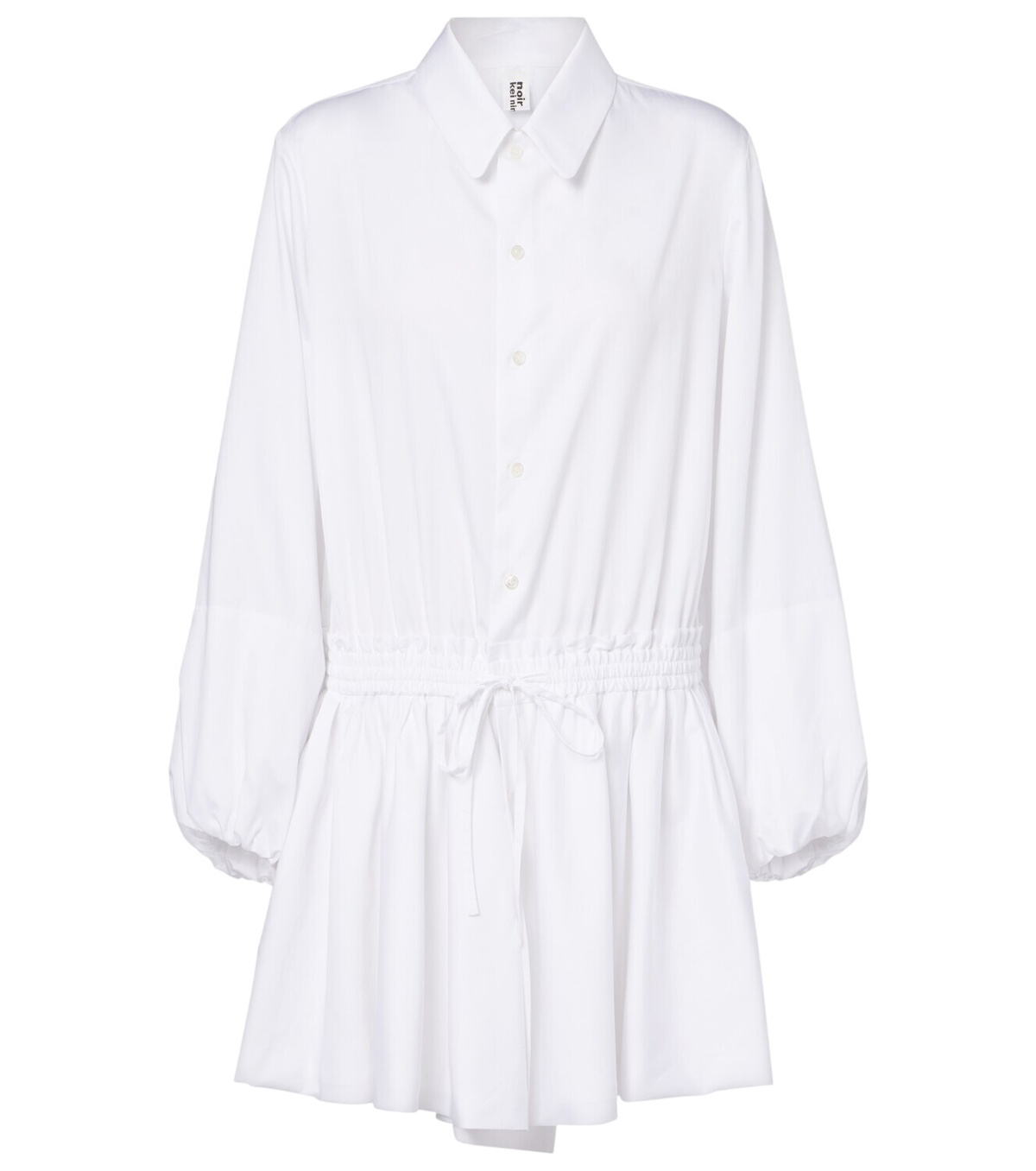 Noir Kei Ninomiya Black Combo Pleated Apron Dress Noir Kei Ninomiya