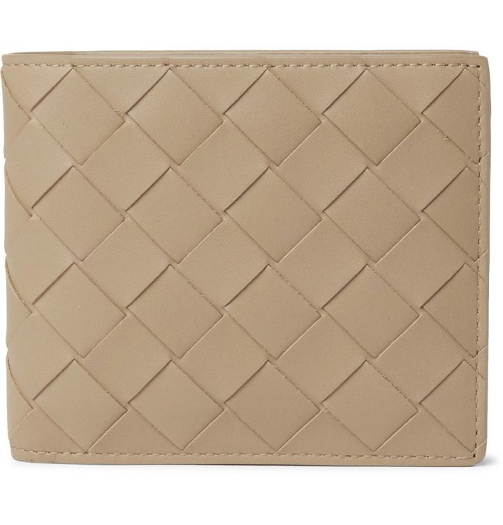 Photo: BOTTEGA VENETA - Intrecciato Leather Billfold Wallet - Neutrals