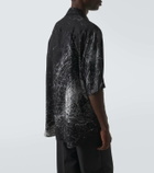 Alexander McQueen Printed bowling shirt