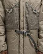 Goldwin 0 WINDSTOPPER Padded Composite Parka Beige Mens Down & Puffer Jacket