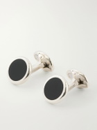 Deakin & Francis - Enamel and Sterling Silver Cufflinks