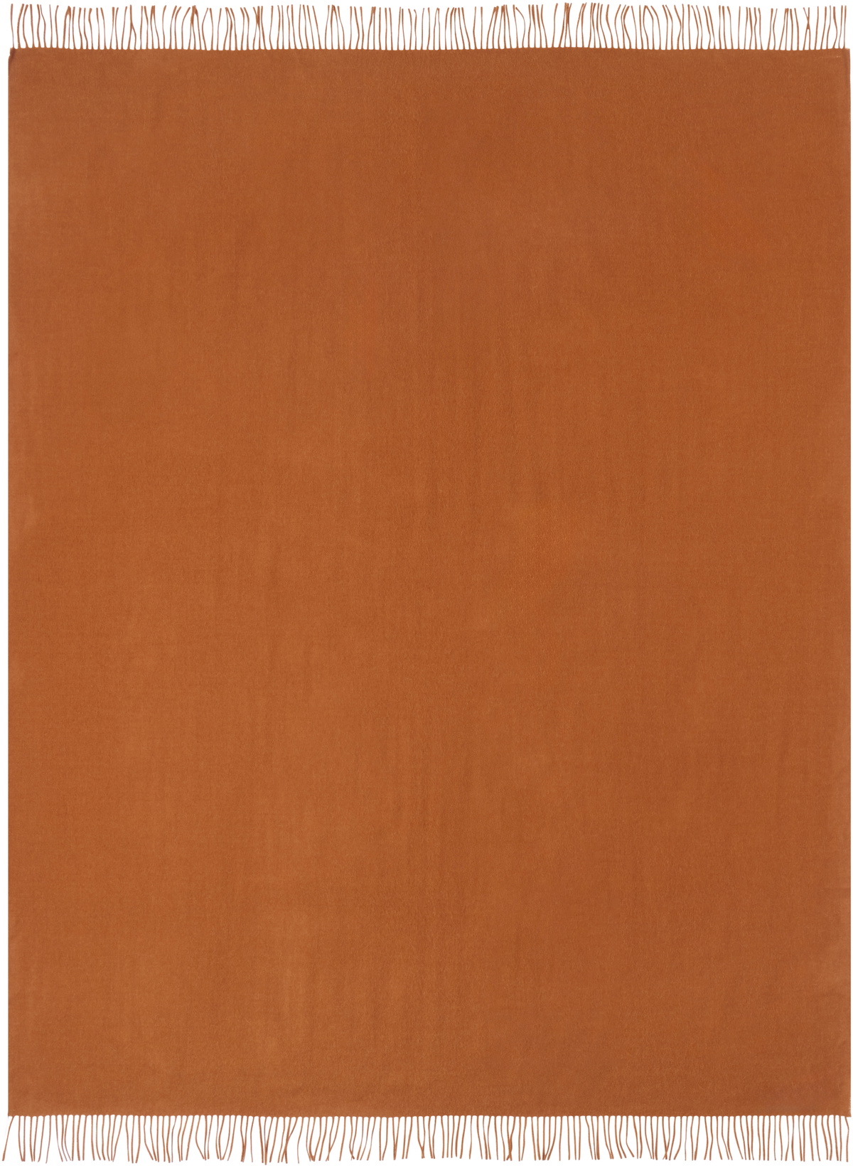 Soho Home Orange Maria Alpaca Throw