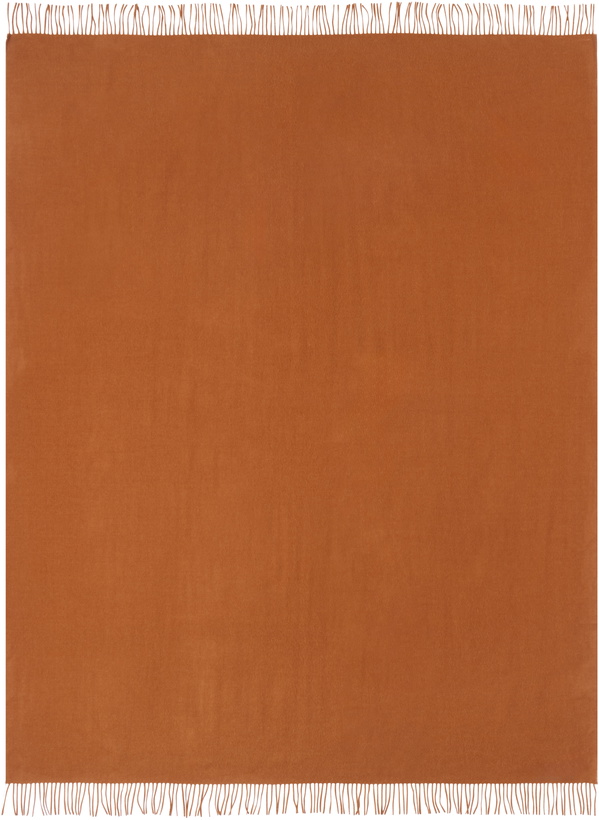 Photo: Soho Home Orange Maria Alpaca Throw