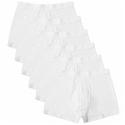 Organic Basics Men's Organic Cotton Boxers - 6 Pack in White