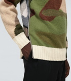 Sacai - sacai x KAWS camouflage wool sweater