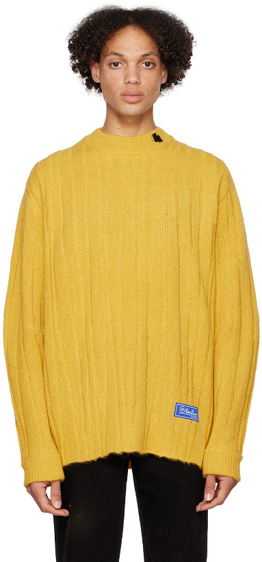 Photo: ADER error Yellow Fluic Sweater