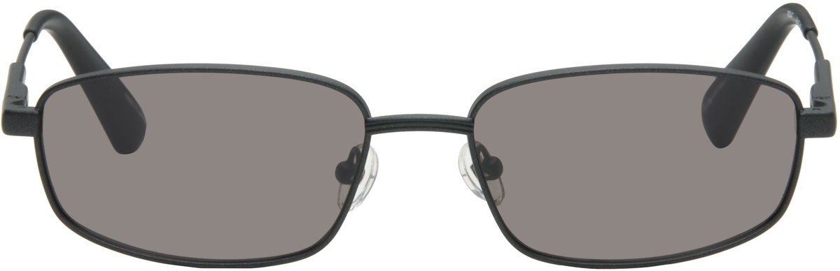 JACQUEMUS Black 'The Sera' Sunglasses