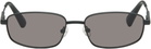 JACQUEMUS Black 'The Sera' Sunglasses