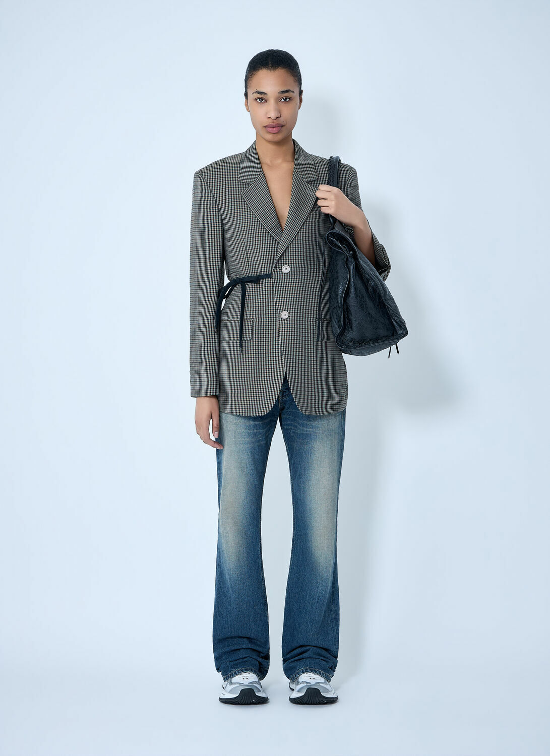 Balenciaga Wrap Tailored Blazer