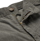 visvim - Fluxus 02 Slim-Fit Cotton-Corduroy Trousers - Men - Gray