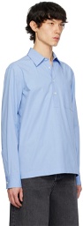 Valentino Blue Patch Pocket Shirt