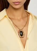 LA Double J Power Portal 24kt Gold-plated Necklace - One Size