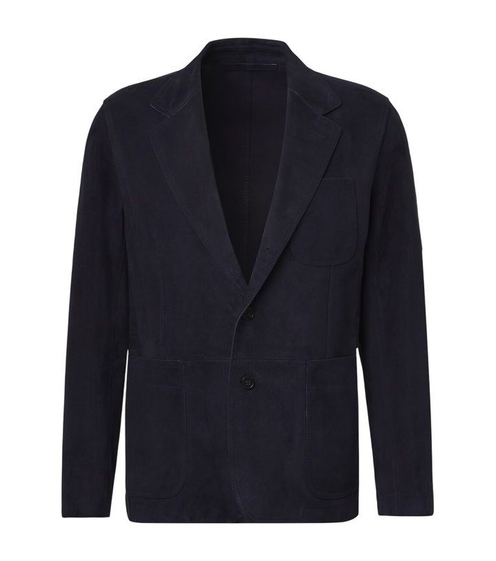 Photo: Ralph Lauren Purple Label Suede blazer