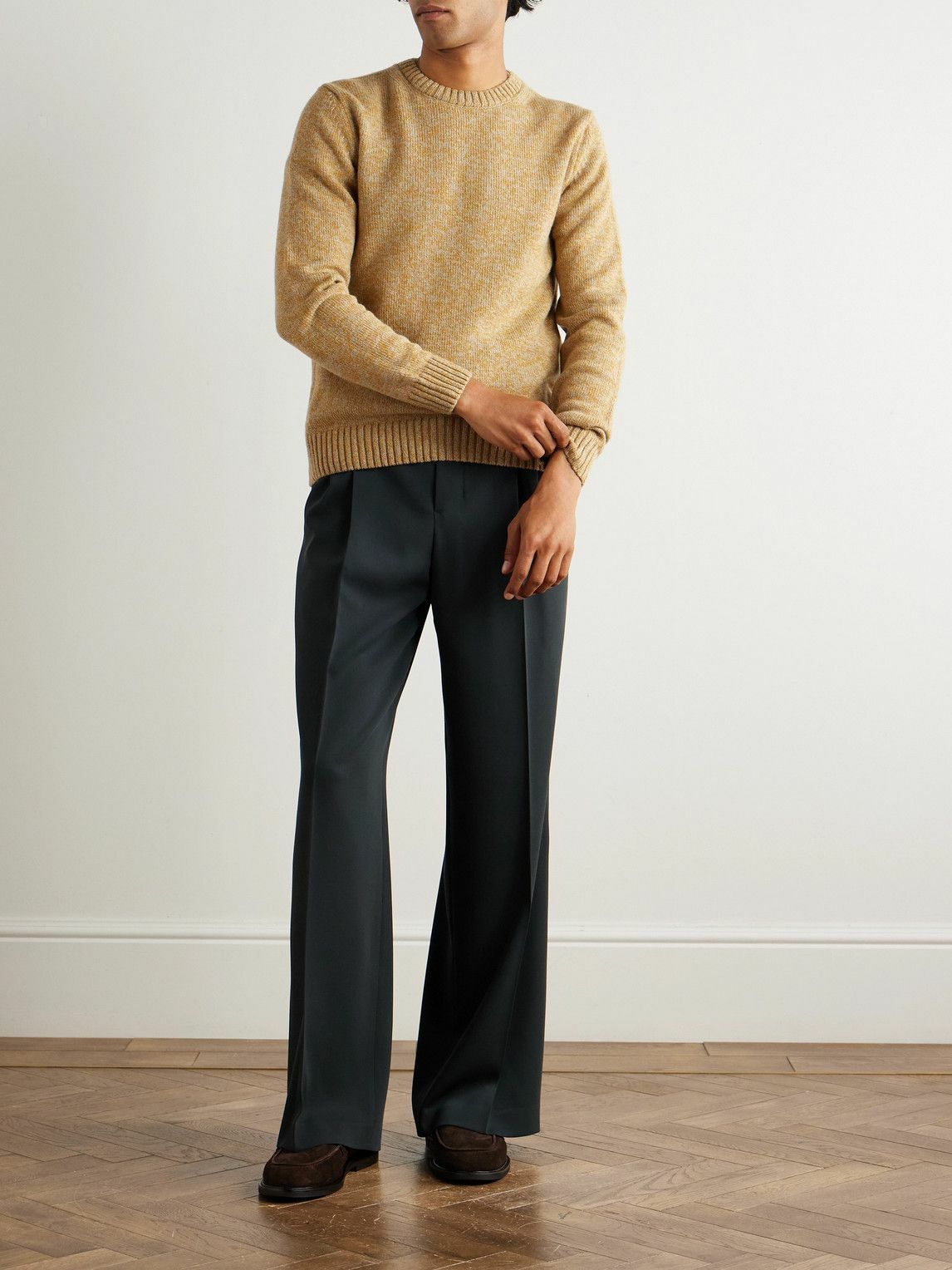 Incotex - Zanone Wool Sweater - Yellow