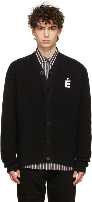 Photo: Études Black Boris Cardigan