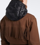 Moncler Grenoble Fringed ski suit