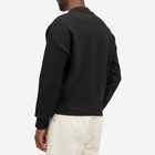 AMI Paris Men's AMI Large A Heart Cardigan in Black/Red