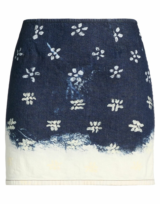 Photo: Marni Womens Denim skirt in Blue