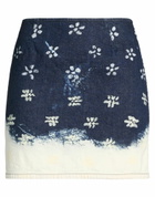 Marni Womens Denim skirt in Blue