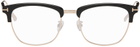 TOM FORD Black & Gold Browline Glasses