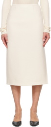 Rier White Walker Midi Skirt