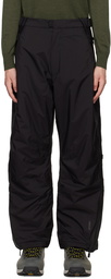 Templa Black Wadded Trousers