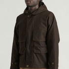 Gander Men's Waxed Peveril Jacket in Chocolate