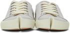 Maison Margiela SSENSE Exclusive Grey Canvas Tabi Sneakers