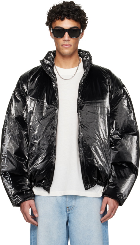 Photo: Fear of God ESSENTIALS Black Holiday Puffer Down Jacket