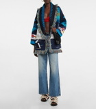 Alanui Arctic Icon jacquard cashmere cardigan