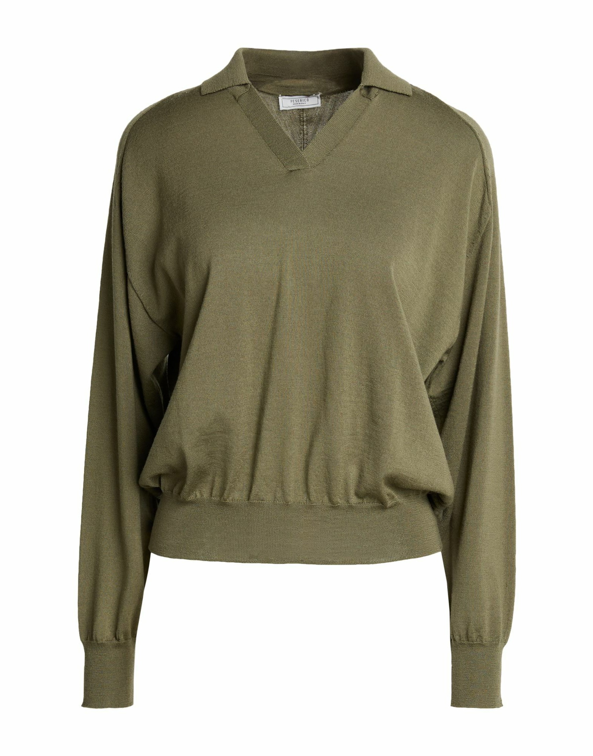 Peserico Womens Sweater Military in Green