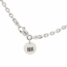 Neighborhood Men's Swivel Hook Necklace in Silver 