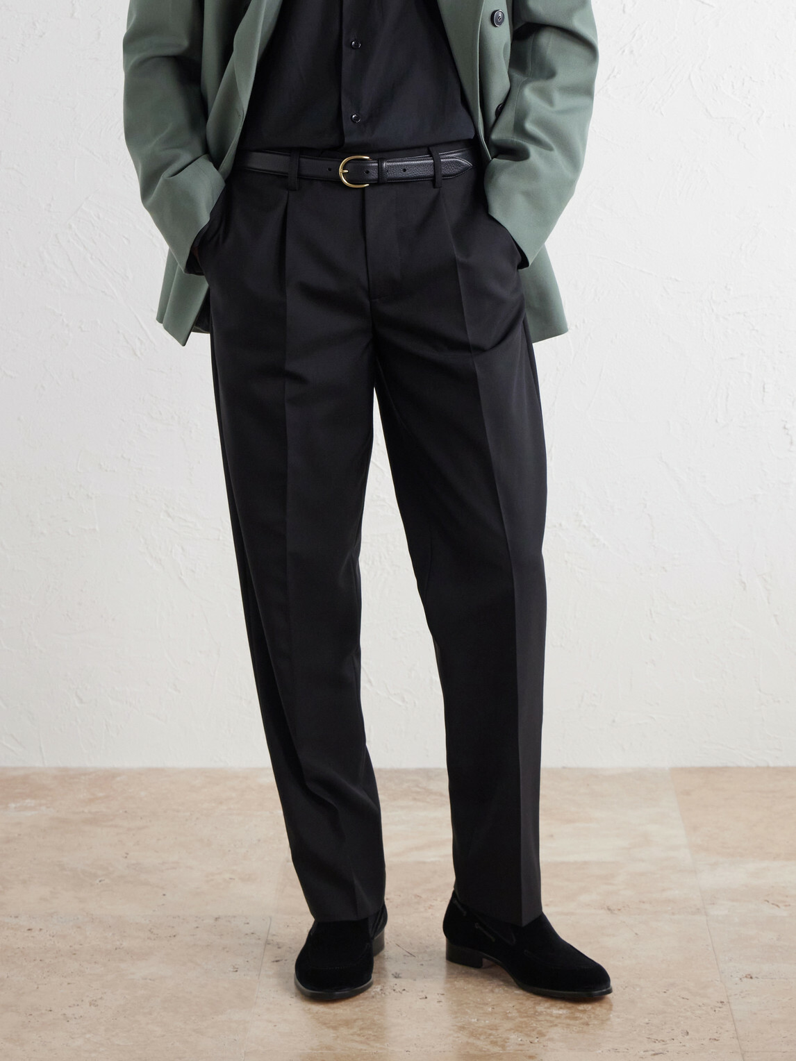 Mr P. - Velvet Loafers - Black