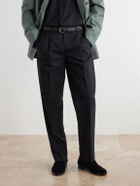Mr P. - Velvet Loafers - Black