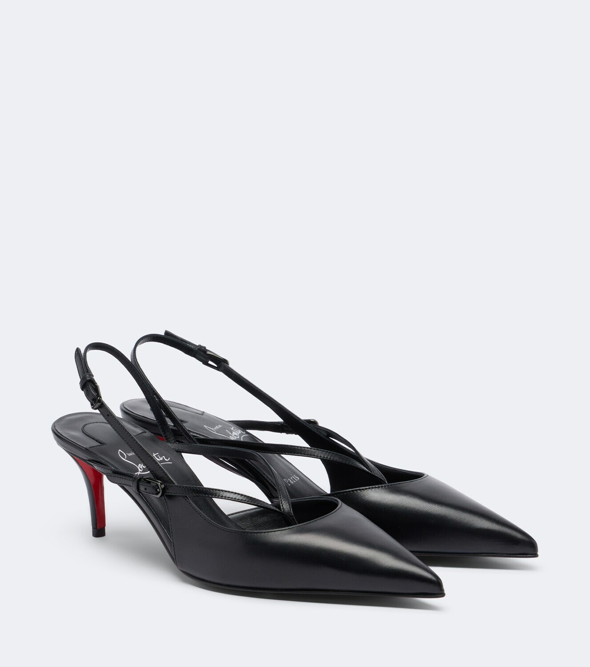 Christian Louboutin Miss Z leather slingback pumps