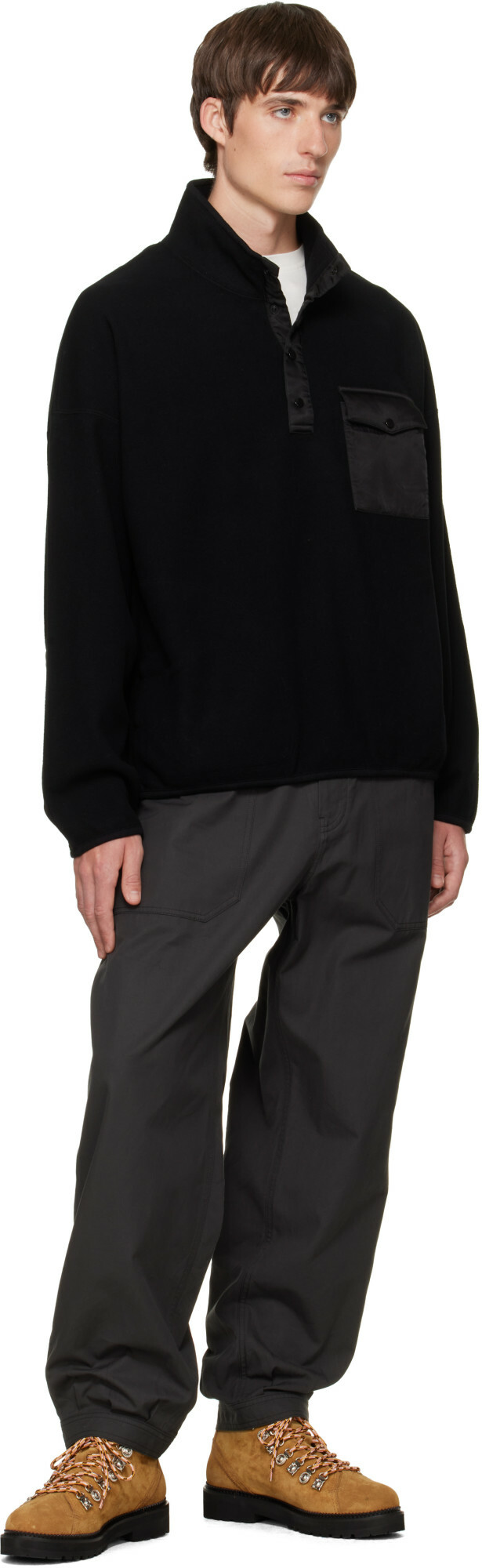 visvim Gray Carrol Trousers