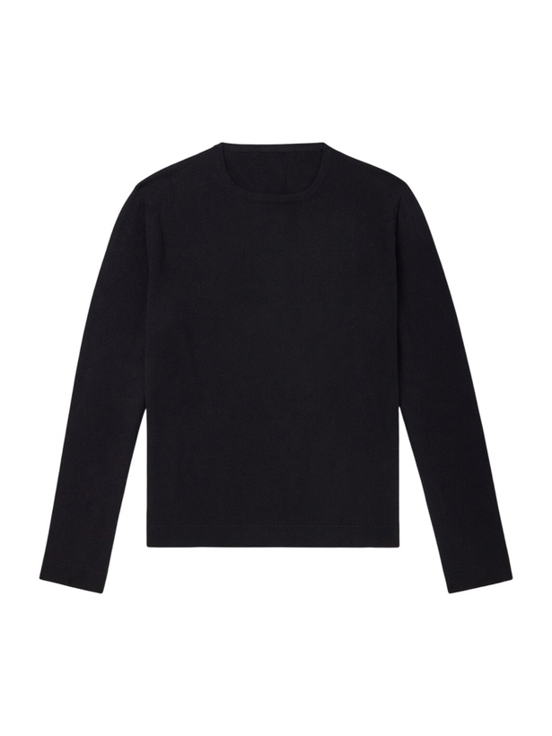 Photo: Stòffa - Cashmere T-Shirt - Black