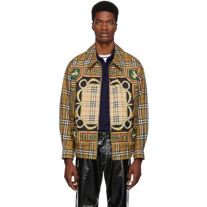 Photo: Burberry Beige Check Shenmore Jacket