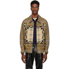 Burberry Beige Check Shenmore Jacket
