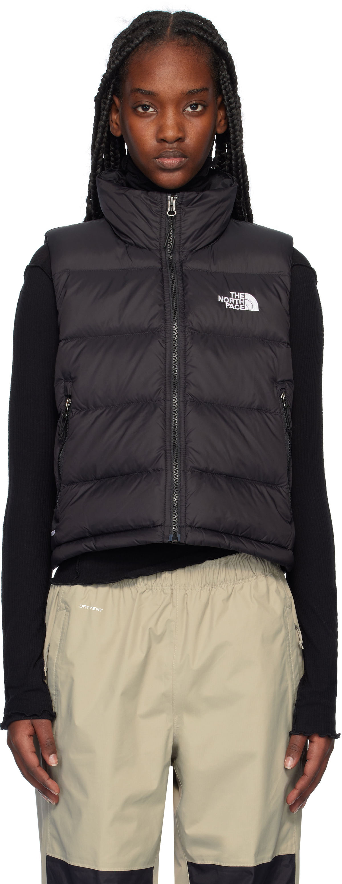 The North Face Black Hydrenalite A-Line Down Vest
