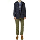 Junya Watanabe MAN Men's x C.P. Company Denim Explorer Parka Jacket in Indigo