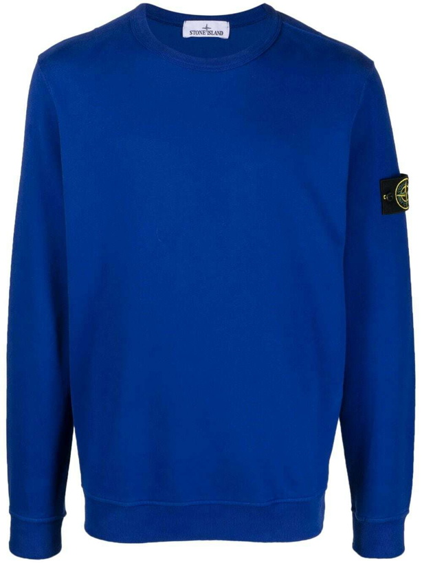 Photo: STONE ISLAND - Cotton Sweatshirt